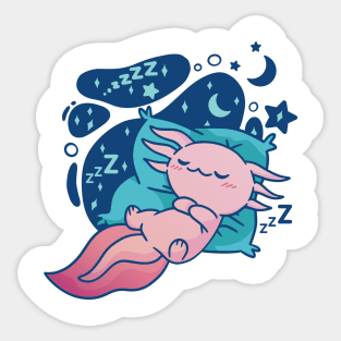 Sleep A Lotl Sticker